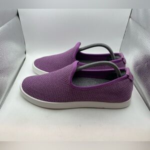 Allbirds Wool Loungers purple loafers size 10